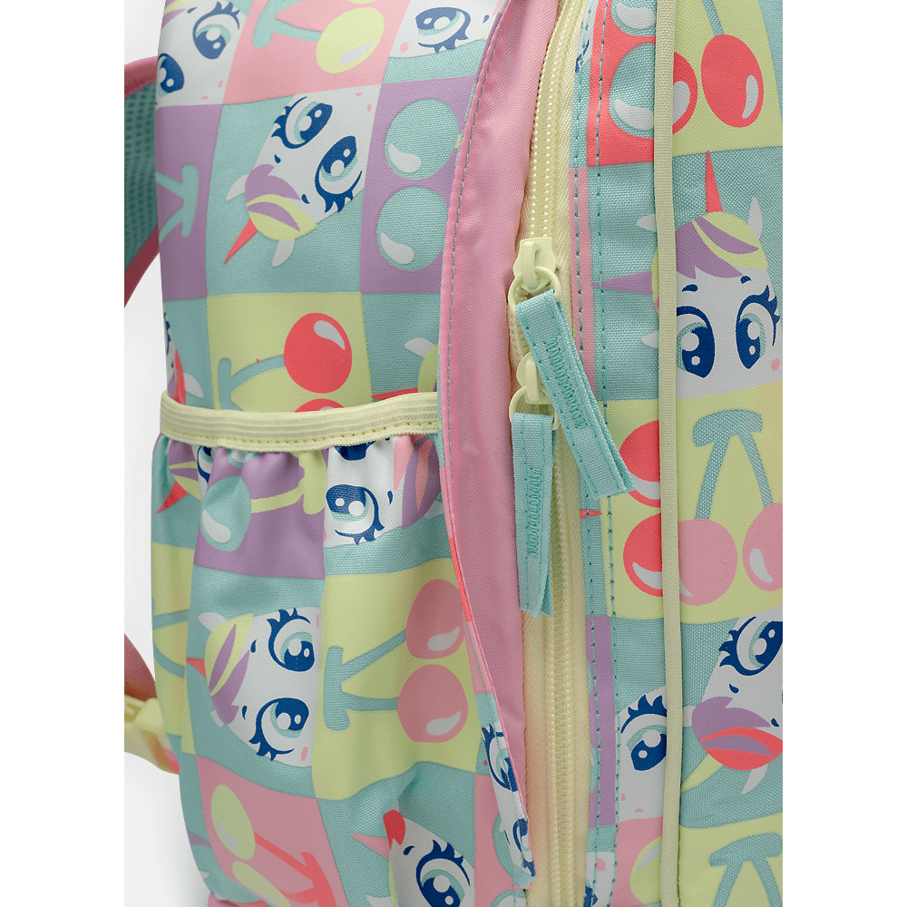 Mochila com Rodinha Grande Unicórnio Cherry - 4