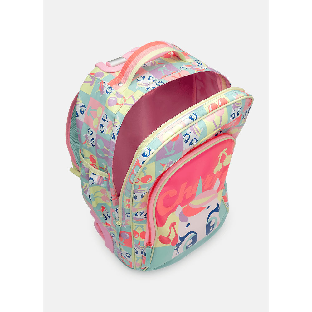 Mochila com Rodinha Grande Unicórnio Cherry - 7