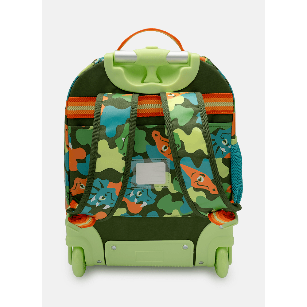 Mochila com Rodinha Grande Dino Trio - 5