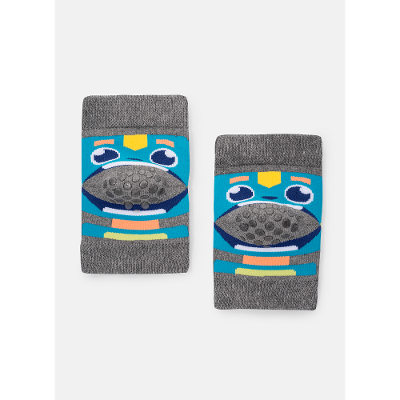 Joelheira com Antiderrapante Bebê Menino Robô