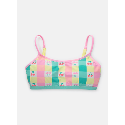 Top Microfibra Menina Teen Unicórnio Cherry