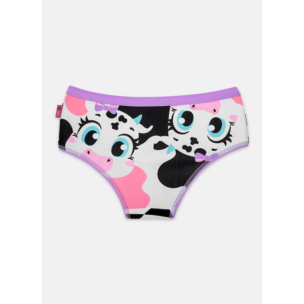 Calcinha Boneca Algodão Menina Vaca Patches - 2