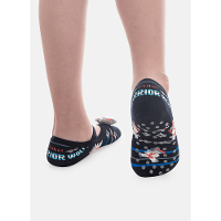 Meia Sapatilha Antiderrapante Menino com Aplique Led Lobo - 2