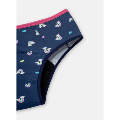 Calcinha Absorvente Boneca Feminina Microfibra Ovelha