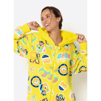 Macacão Manga Longa Soft Adulto Unissex Minions - 3