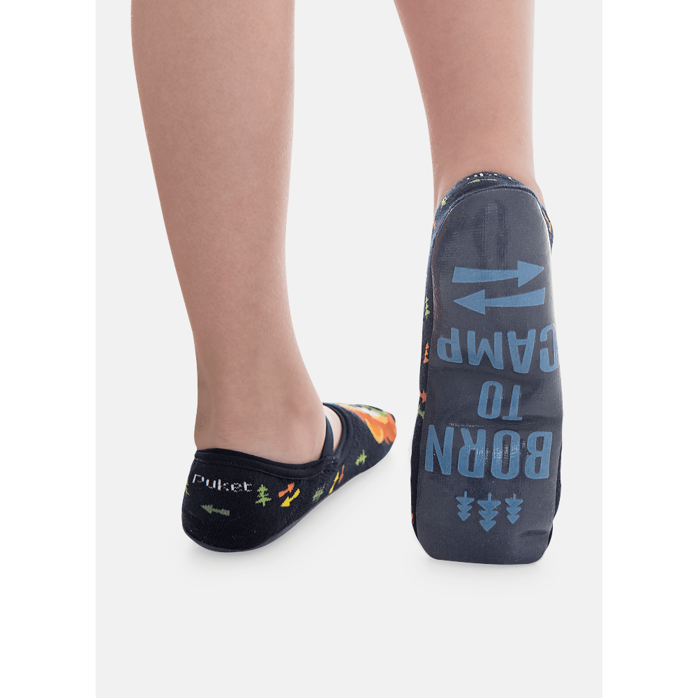 Meia Sapatilha com Sola Emborrachada Menino Leão - 2