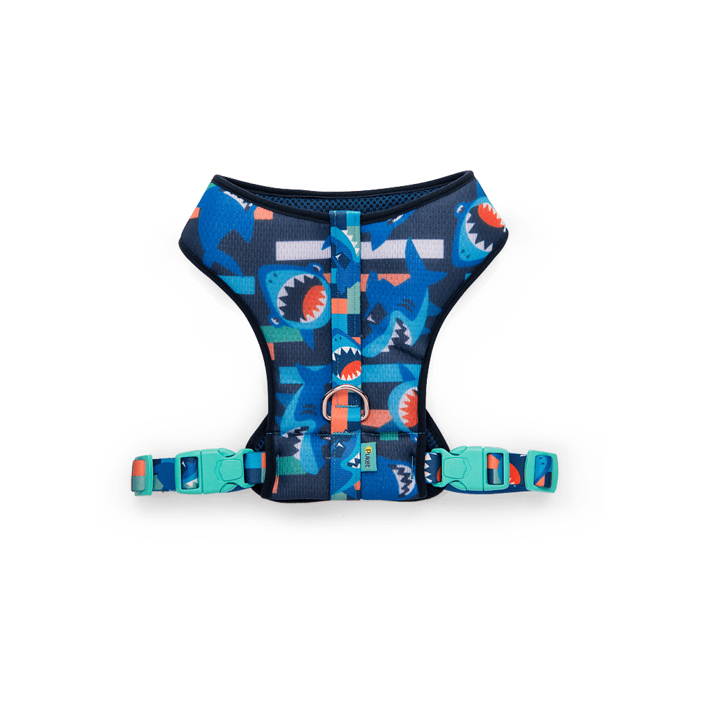 Peitoral Style para Pets Tubarão Gamer - 1