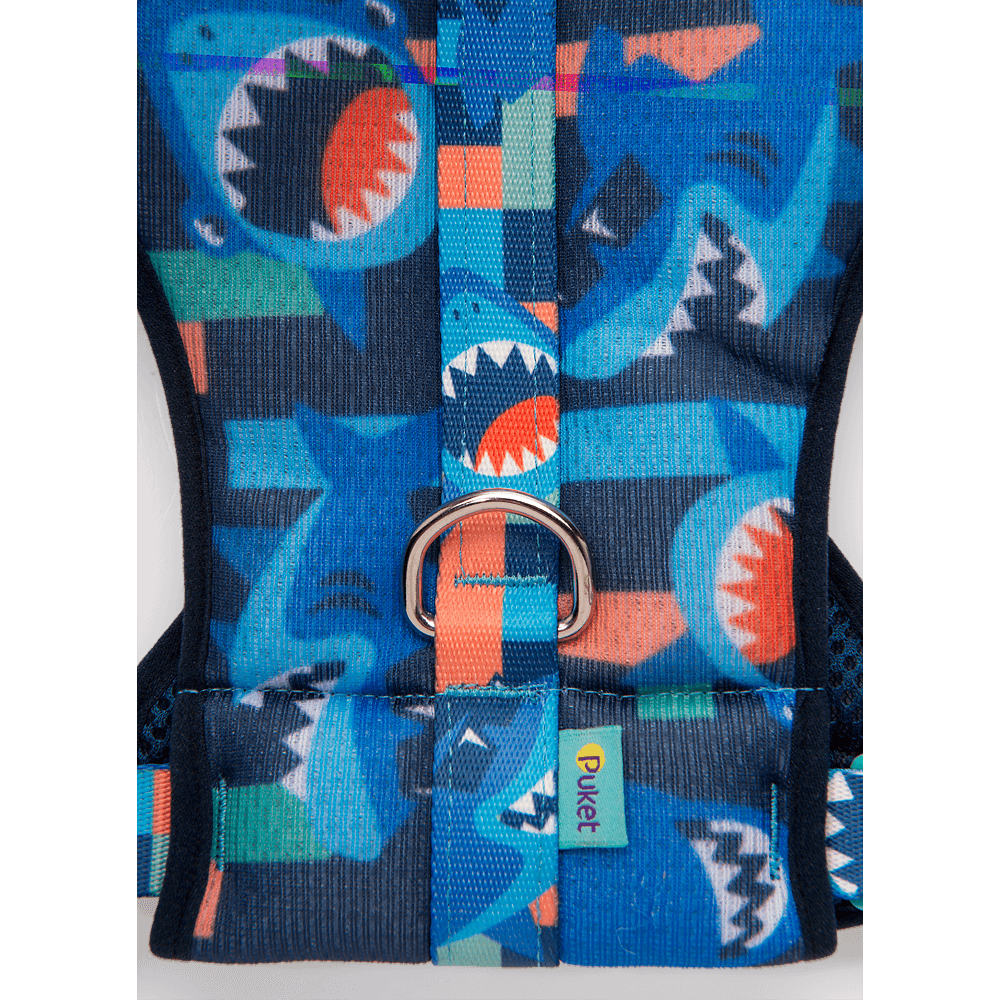 Peitoral Style para Pets Tubarão Gamer - 3