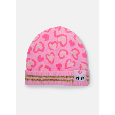 Gorro Menina Teen Gata Romântica