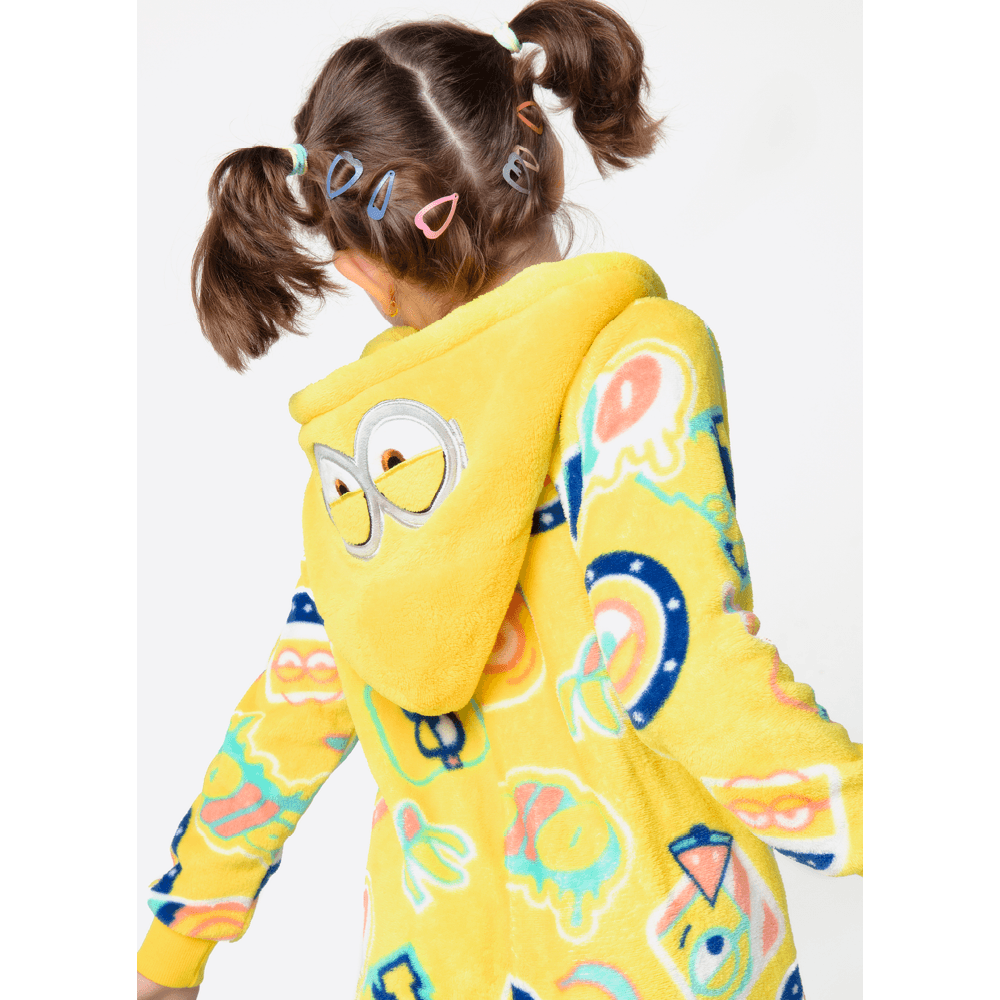Macacão Manga Longa Soft Unissex Kids Minions - 4