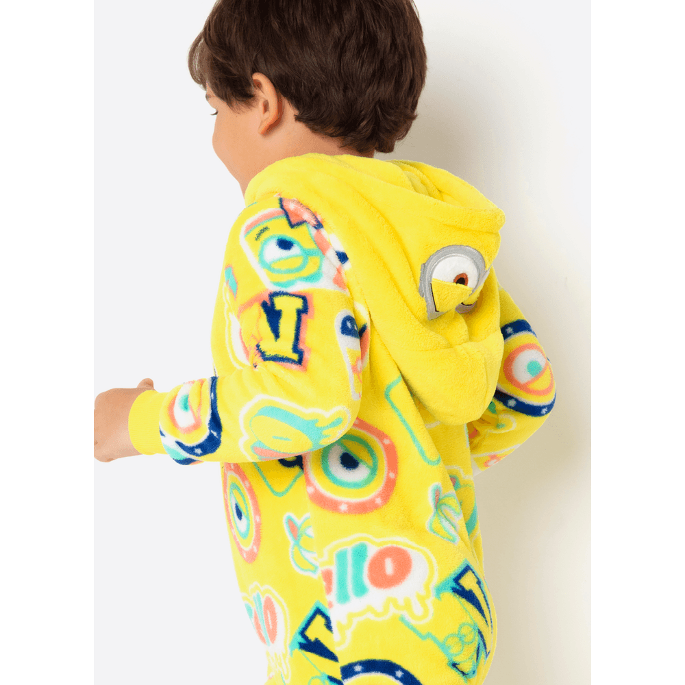 Macacão Manga Longa Soft Unissex Kids Minions - 7