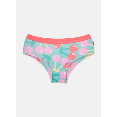 Calcinha Caleçon Algodão Menina Teen Unicórnio Cherry