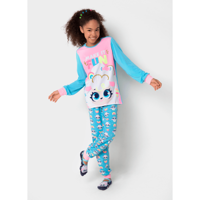 Pijama Manga Longa Viscolycra Menina Teen Estampado Ovelha