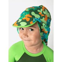 Chapéu Com Proteção Solar Menino Dino Trio - 1