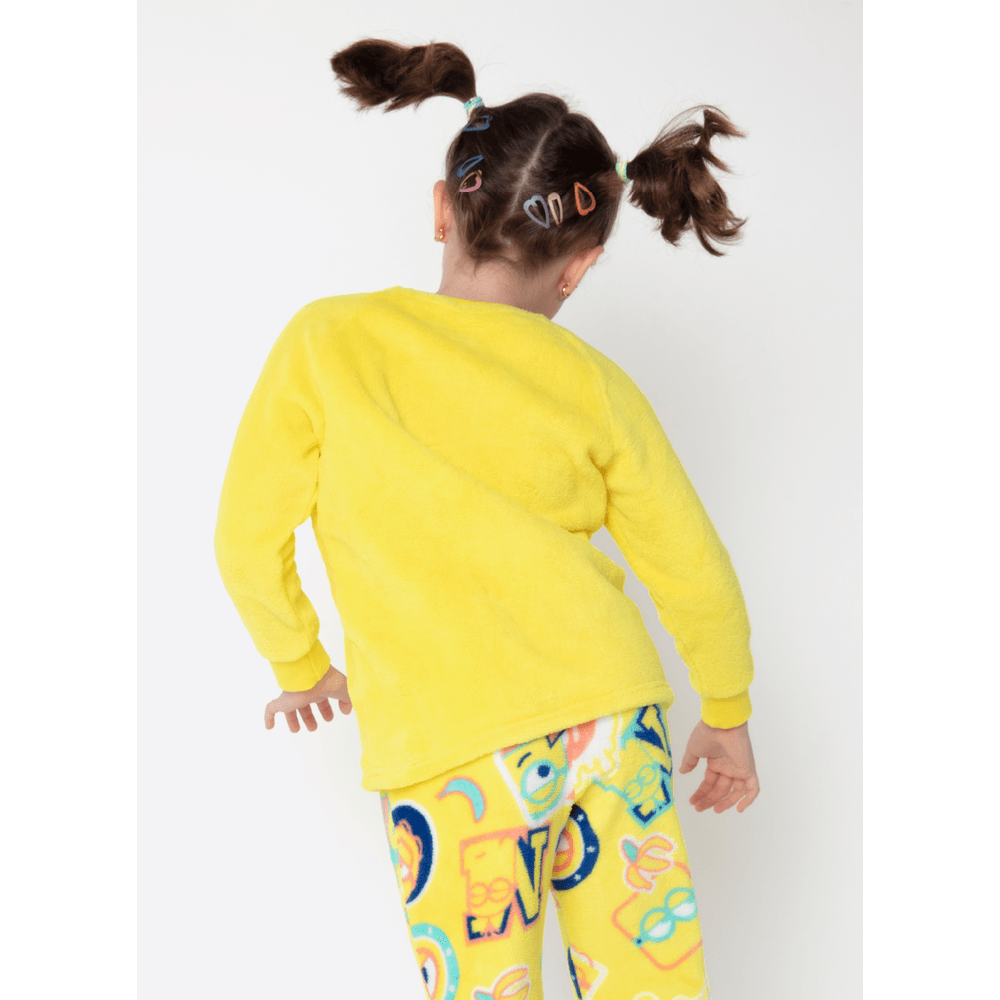 Pijama Manga Longa Soft Unissex Kids Minions - 4