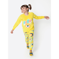 Pijama Manga Longa Soft Unissex Kids Minions - 1