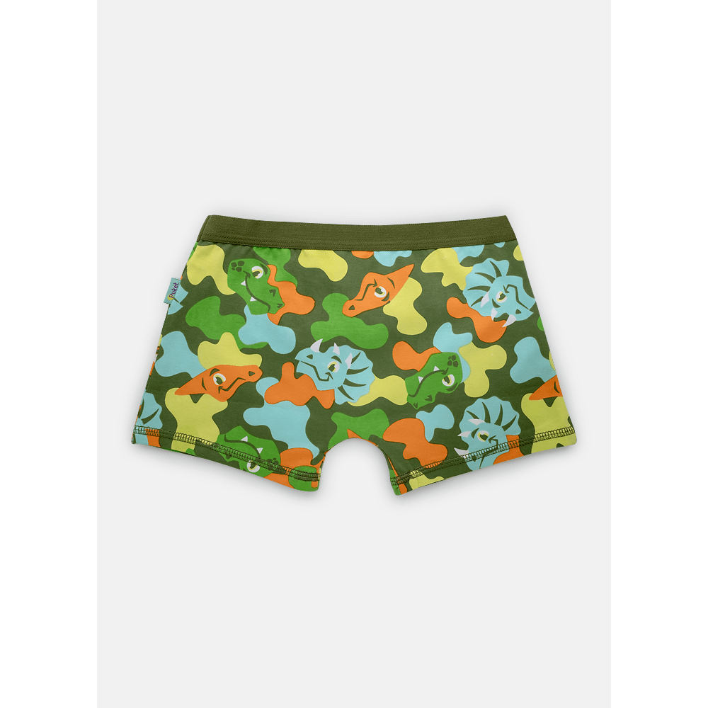 Cueca Boxer Menino Algodão Dino Trio - 2