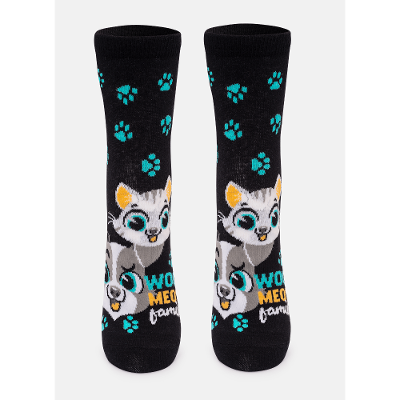 Meia Soquete Cano Curto Adulto Família Pets