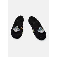 Meia Sapatilha Antiderrapante com LED Menino Tubarão Rockstar - 1