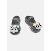 Meia Sapatilha Antiderrapante Bebê Menina Panda Summer com LED - 1