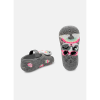 Meia Sapatilha Antiderrapante Bebê Menina Panda Summer com LED - 2