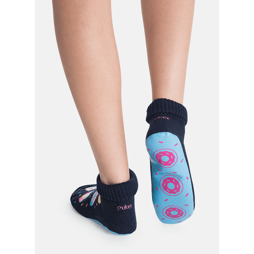 Meia Botinha com Sola Emborrachada Adulto Cupcakes - 2