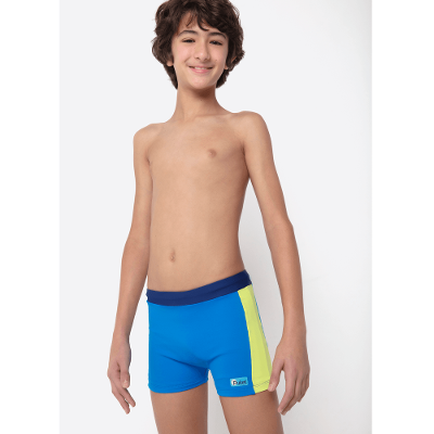 Sunga Boxer Menino Teen Color Block