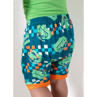 Pijama Manga Curta Viscolycra Bebê Menino Dino Miami - 3