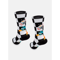 Meia Cano 3/4 Menino Space Food - 3