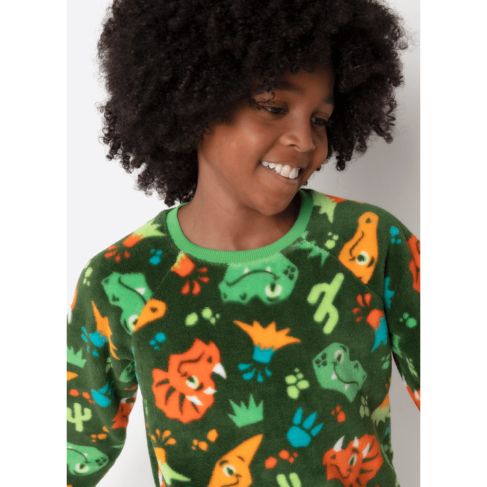 Pijama Manga Longa Soft Menino Estampado Dino Trio - 2