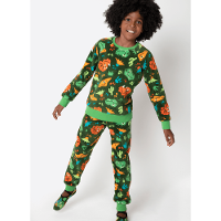 Pijama Manga Longa Soft Menino Estampado Dino Trio - 1