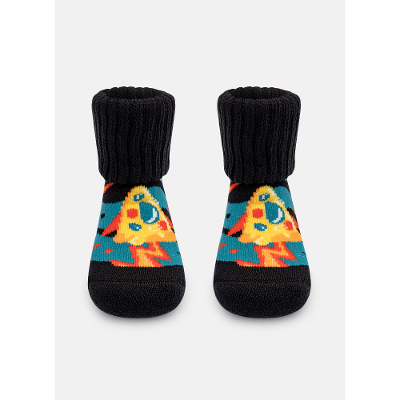 Meia Botinha Antiderrapante Bebê Space Food