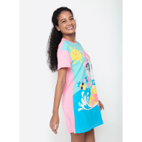 Camisola Manga Curta Viscolycra Feminina Unicórnio Aloha - 3