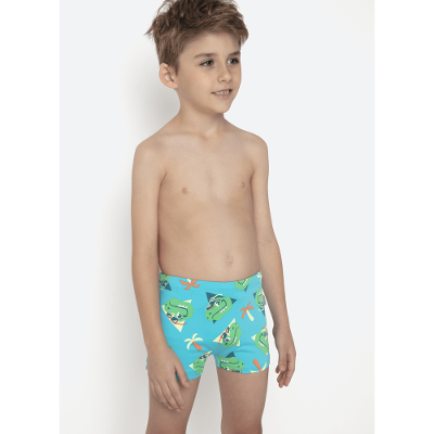 Sunga Boxer com Proteção Solar Menino Dino Miami