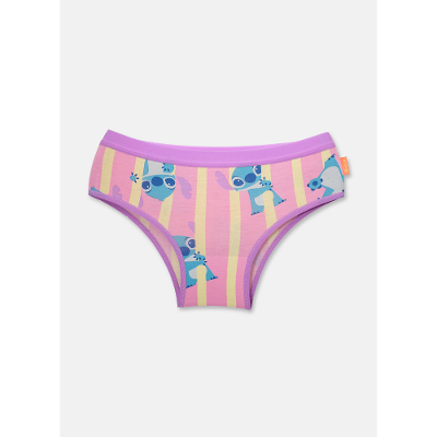 Calcinha Boneca Viscolycra Menina Teen Stitch