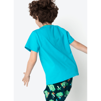 Pijama Manga Curta Algodão Menino Dino Miami - 3