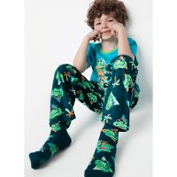 Pijama Manga Curta Algodão Menino Dino Miami - 4