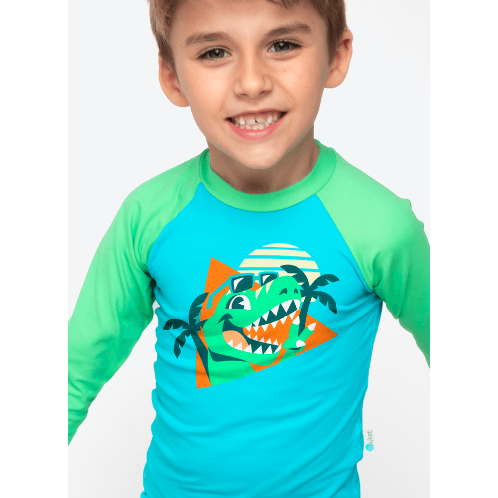 Camiseta Manga Longa Menino Dino Miami - 2