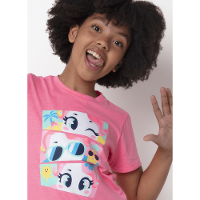 Pijama Manga Curta Algodão Menina Teen Unicórnio Aloha - 2