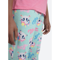 Pijama Manga Curta Menina Teen Unicórnio Aloha - 4