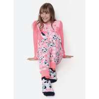 Pijama Manga Longa Viscolycra Menina Teen Vaca Romântica - 3