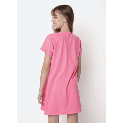 Camisola Manga Curta Algodão Menina Teen Unicórnio Aloha