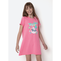 Camisola Manga Curta Algodão Menina Teen Unicórnio Aloha - 1