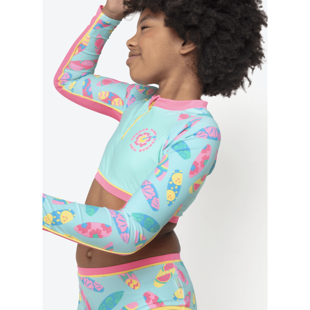 Conjunto Camiseta e Calcinha Menina Teen Unicórnio Aloha - 3