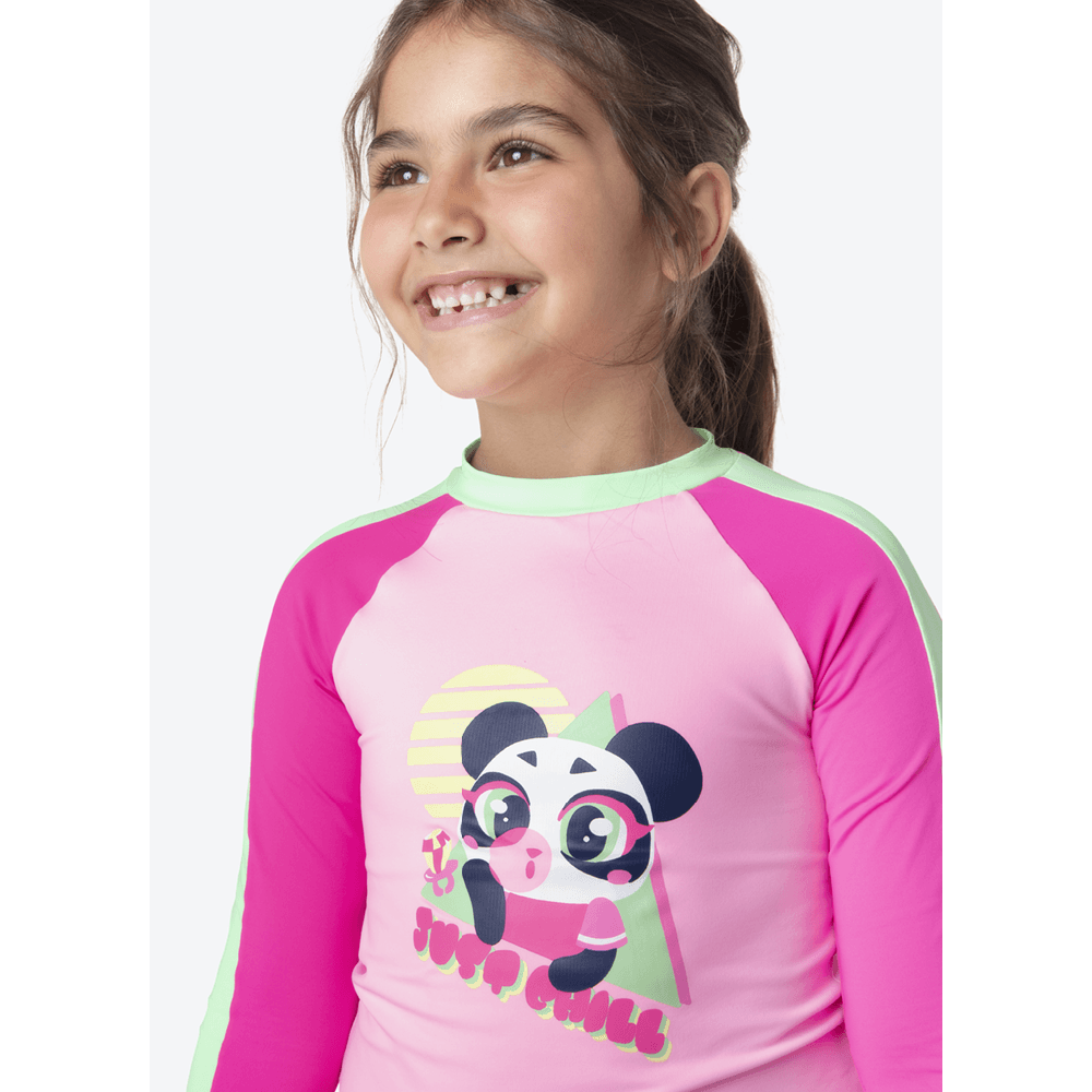Conjunto Camiseta e Calcinha Menina Panda Miami - 2