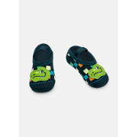 Meia Sapatilha Bebê Menino Aplique Dino Miami - 1