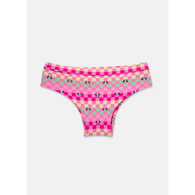 Calcinha Boneca Microfibra Menina Teen Panda Miami