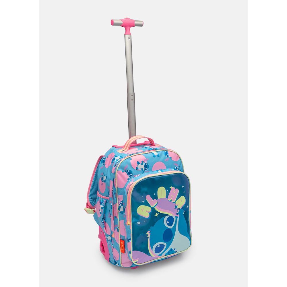 Mochila com Rodinha Grande Stitch - 2