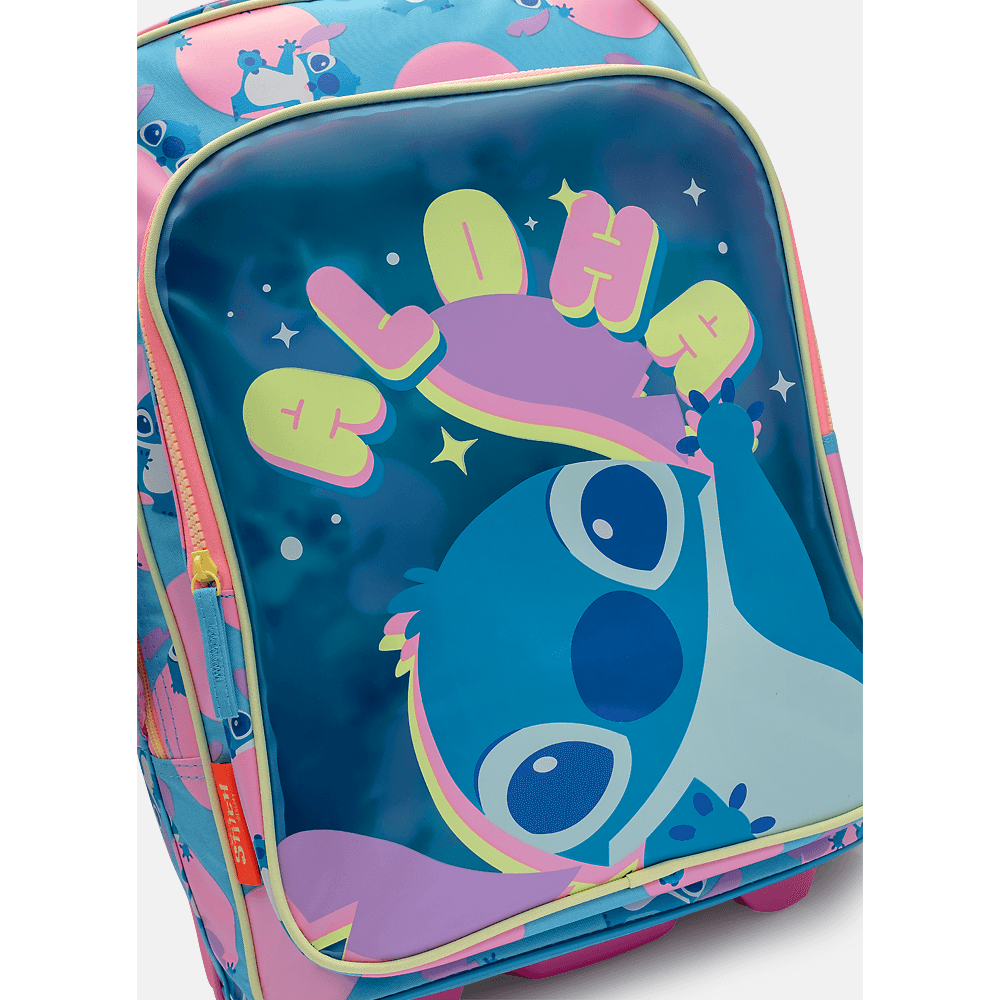 Mochila com Rodinha Grande Stitch - 3