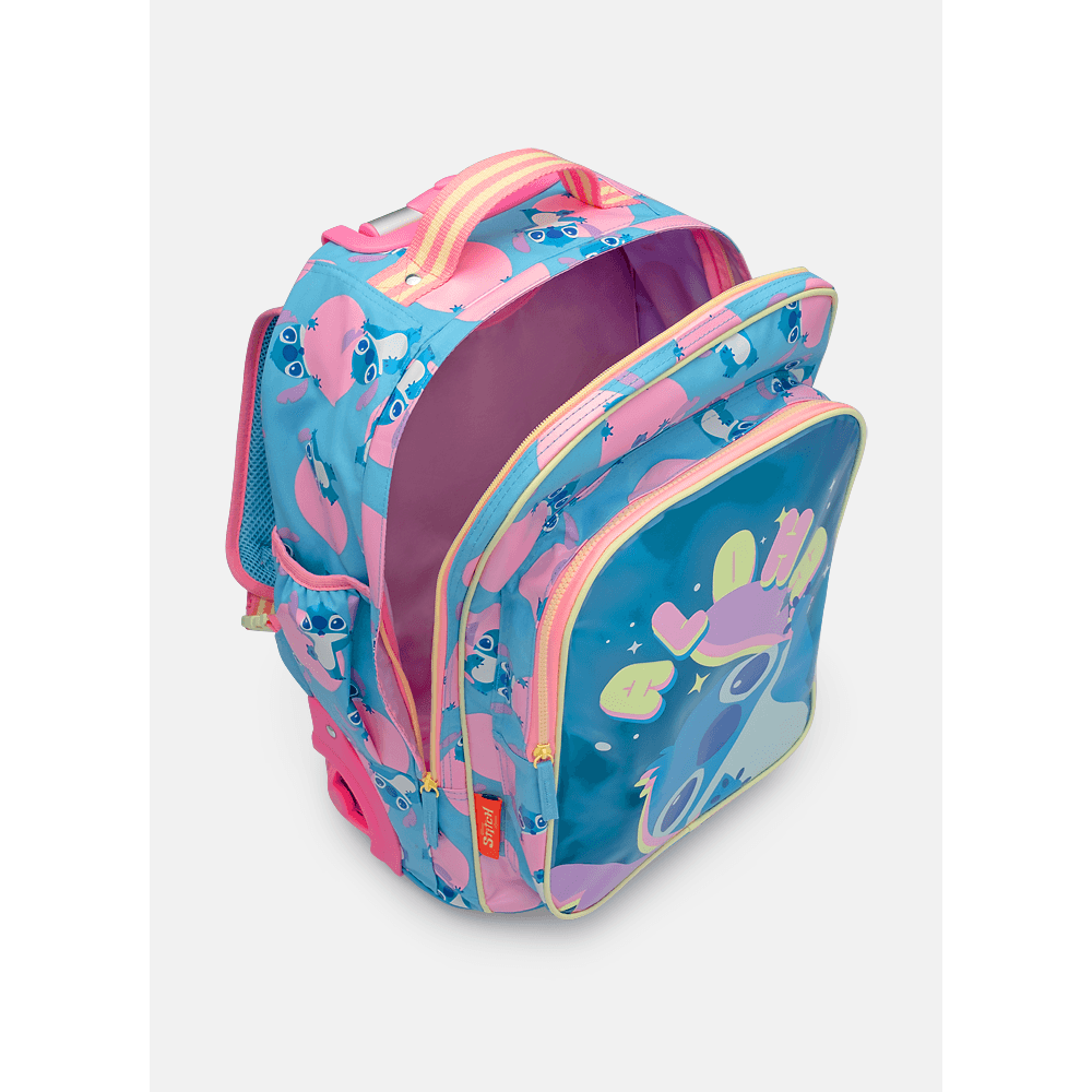 Mochila com Rodinha Grande Stitch - 6
